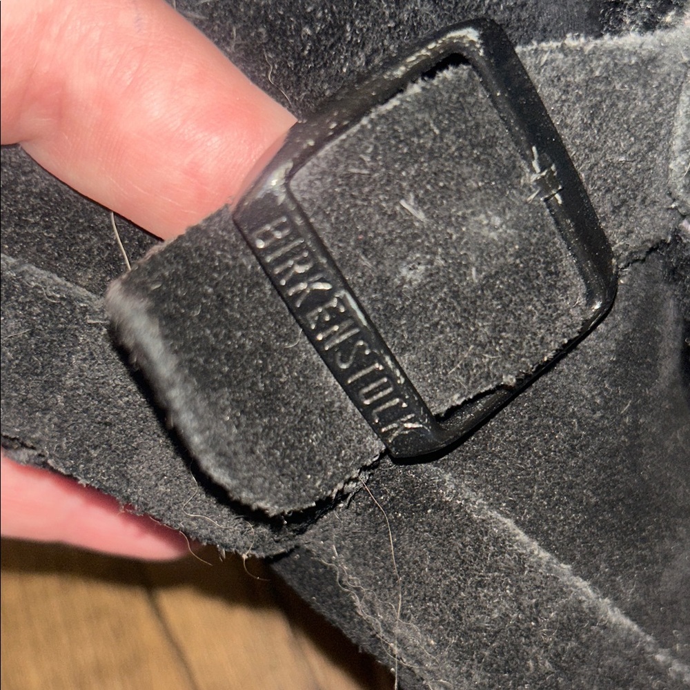 Black BIRKENSTOCK Women's Ankle UPPSALA style/ 10 - Picture 4 of 13